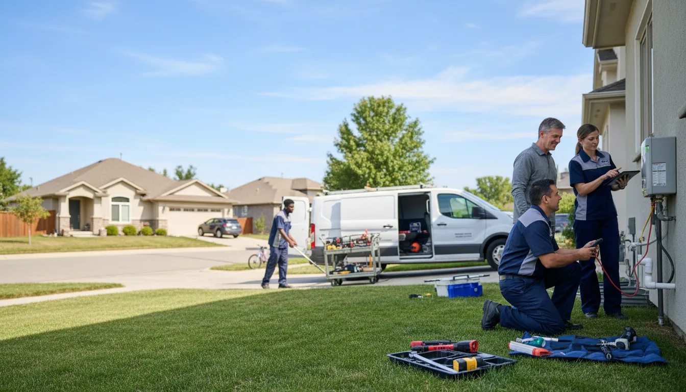 Tankless water heater service in Roxana, IL